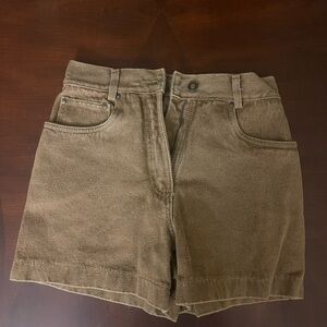 The Industrial Revolution Brown Women's Denim Shorts